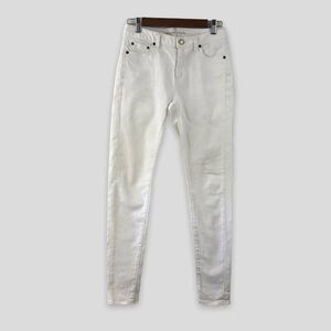 Citizens of Humanity Thompson Medium Rise 29”‎ Skinny white jeans